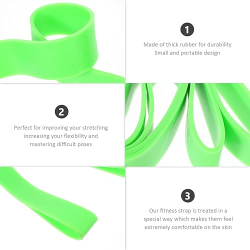 Miniatura 4 de 1 Unidades Fitness Banda de Resistencia Bandas de Resistencia Loop Bandas de Fitness Banda de Estiramiento de Hombro Banda de Toalla de