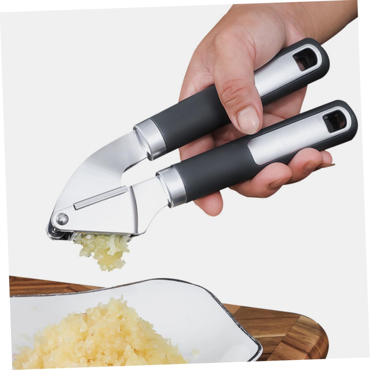 Cabilock 5stücke Knoblauchpresse Ergonomischer Knoblauchzerkleinerer Für Einfache Anwendung Manuelle Handhabung Leicht Zu Reinigen Für Küche