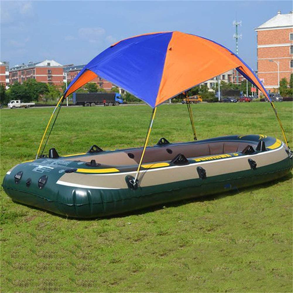 Tenda Da Sole Per Kayak - Per 2-4 Persone, Pieghevole E Portatile - Foto 12