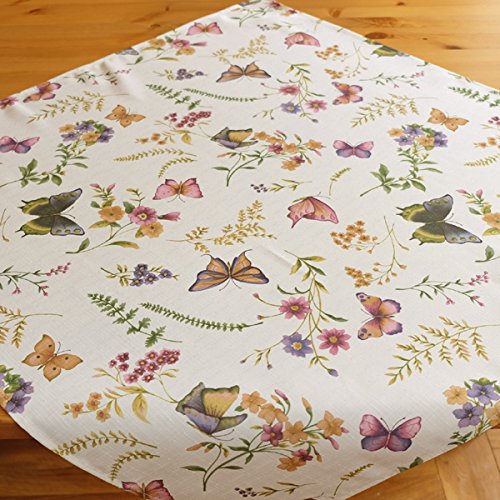 Mitteldecke - Textildruck Motiv \"Schmetterling\" (110/110 cm) Mitteldecke - Textildruck Motiv \"Schmetterling\" (110/110 cm)
