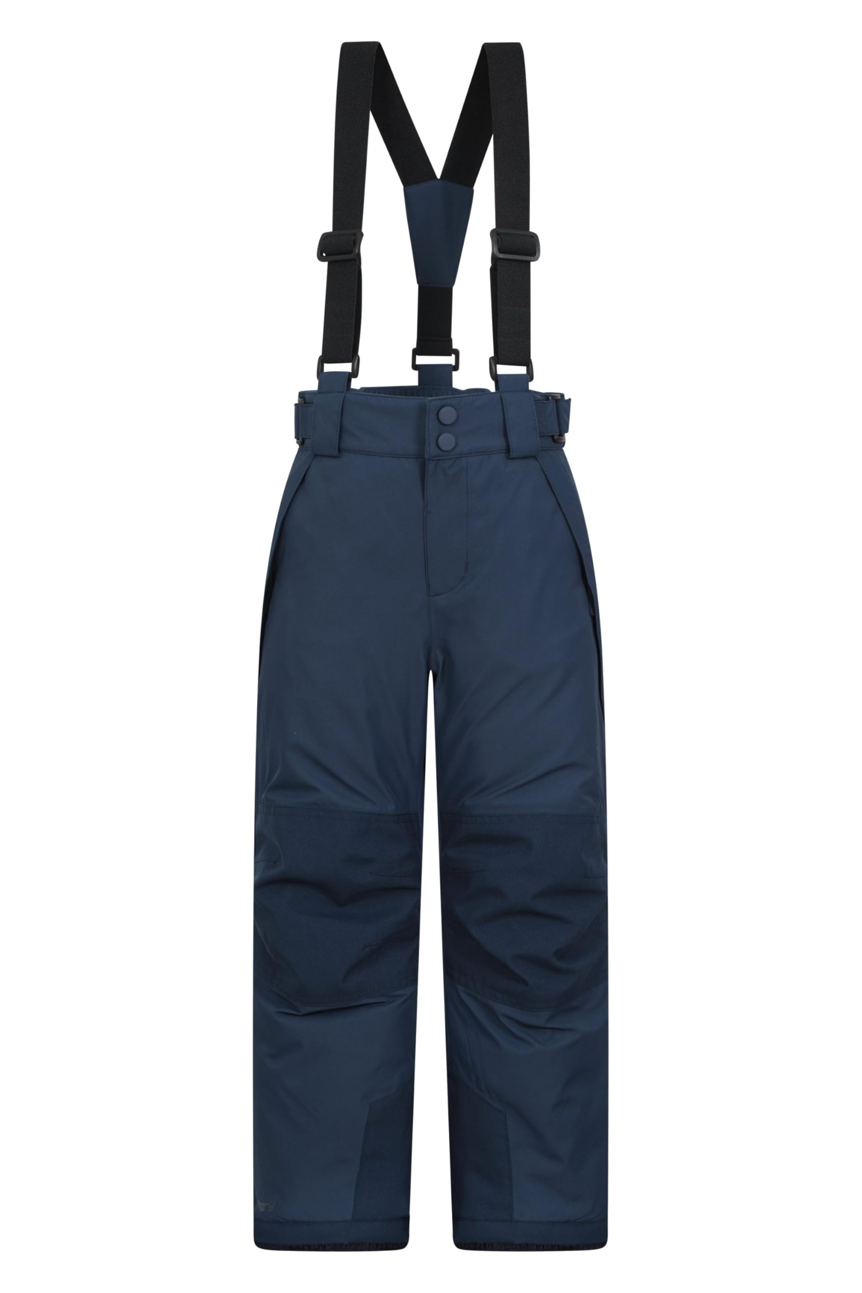 Mountain Warehouse Pantalon de Ski Enfants Falcon Extreme - Coutures soudées, Imperméable, Guêtres Pare-Neige, Poches sécurisées