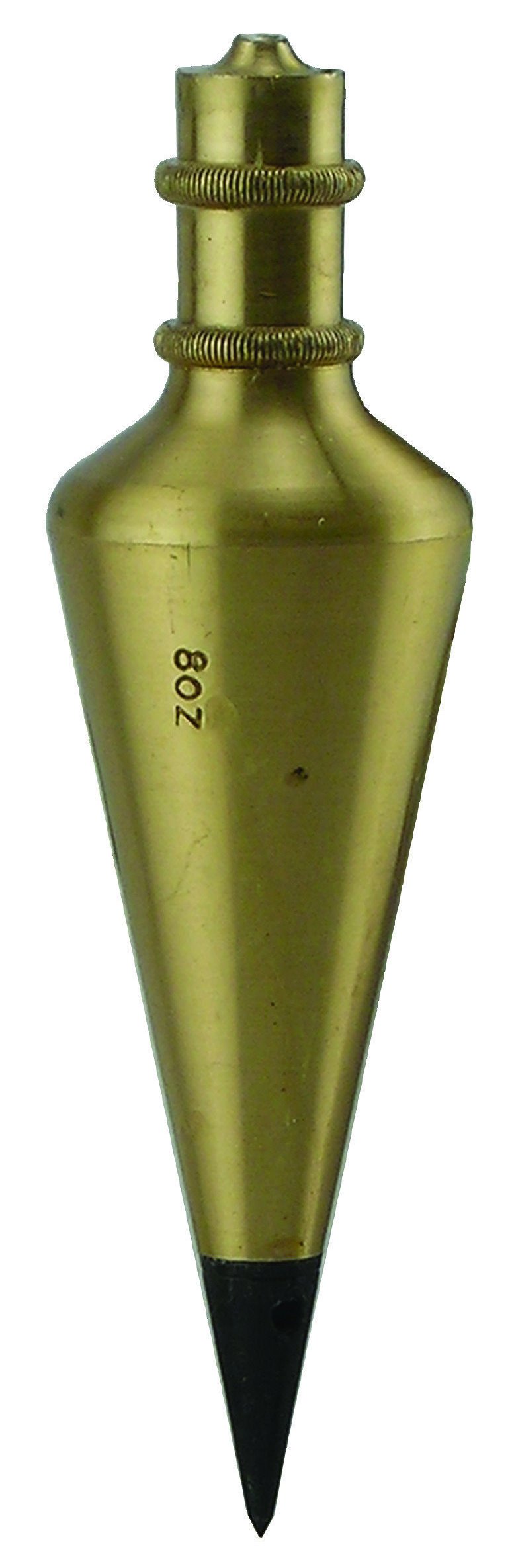 General Tools 800-8 Brass Plumb Bob, 8 Ounce
