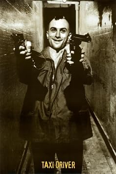 ملصق فيلم سائق تاكسي خمر Deniro RARE! الصورة 24 &times; 36 بوصة