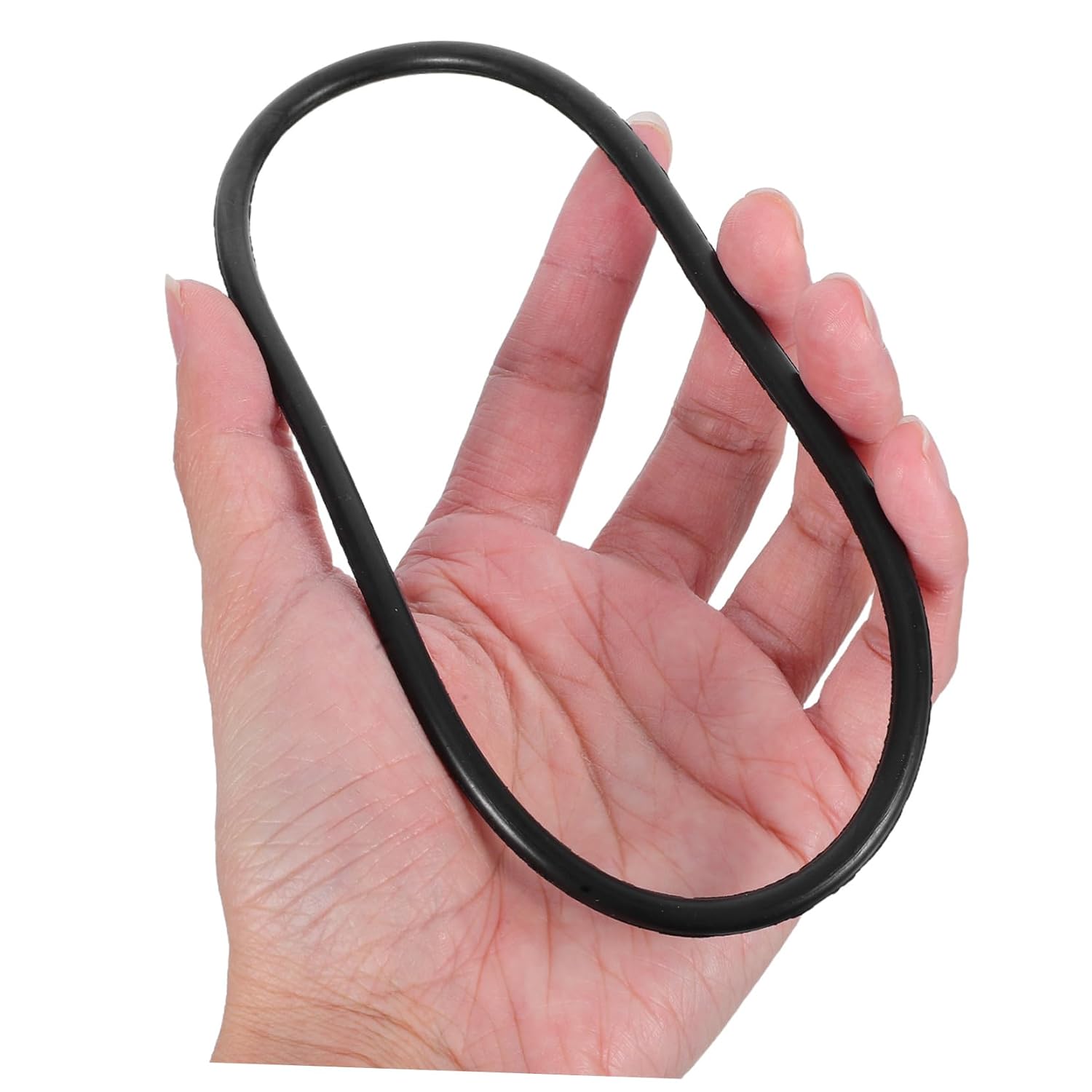 2pcs Black Rubber Belts for Sealing Machine 770 900 Guide