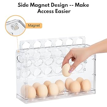 エッグ　宅配ボックス Amazon.com: XCX Egg Holder for 36 Eggs, Egg Storage for
