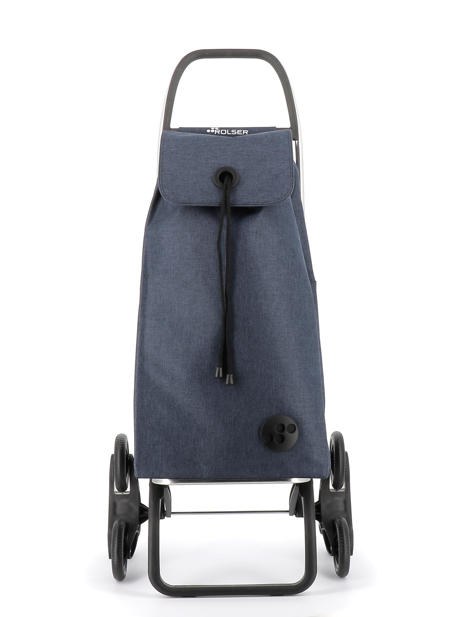 Carrello Portaspesa Rolser Imax Tweed 6 ruote Montascale - Marino