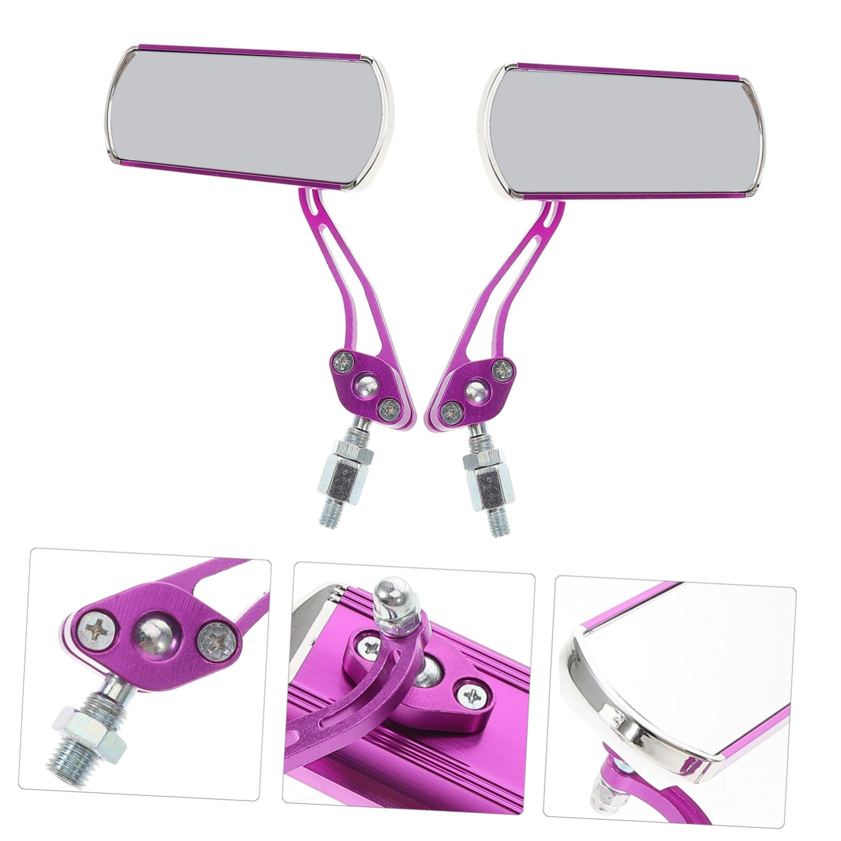 TOYANDONA 2pezzi Specchietto Retrovisore Per Bicicletta Specchietti Retrovisori Regolabili Per Ebike Accessori Per Bici Per Adulti Specchietti Per Scooter Elettrici