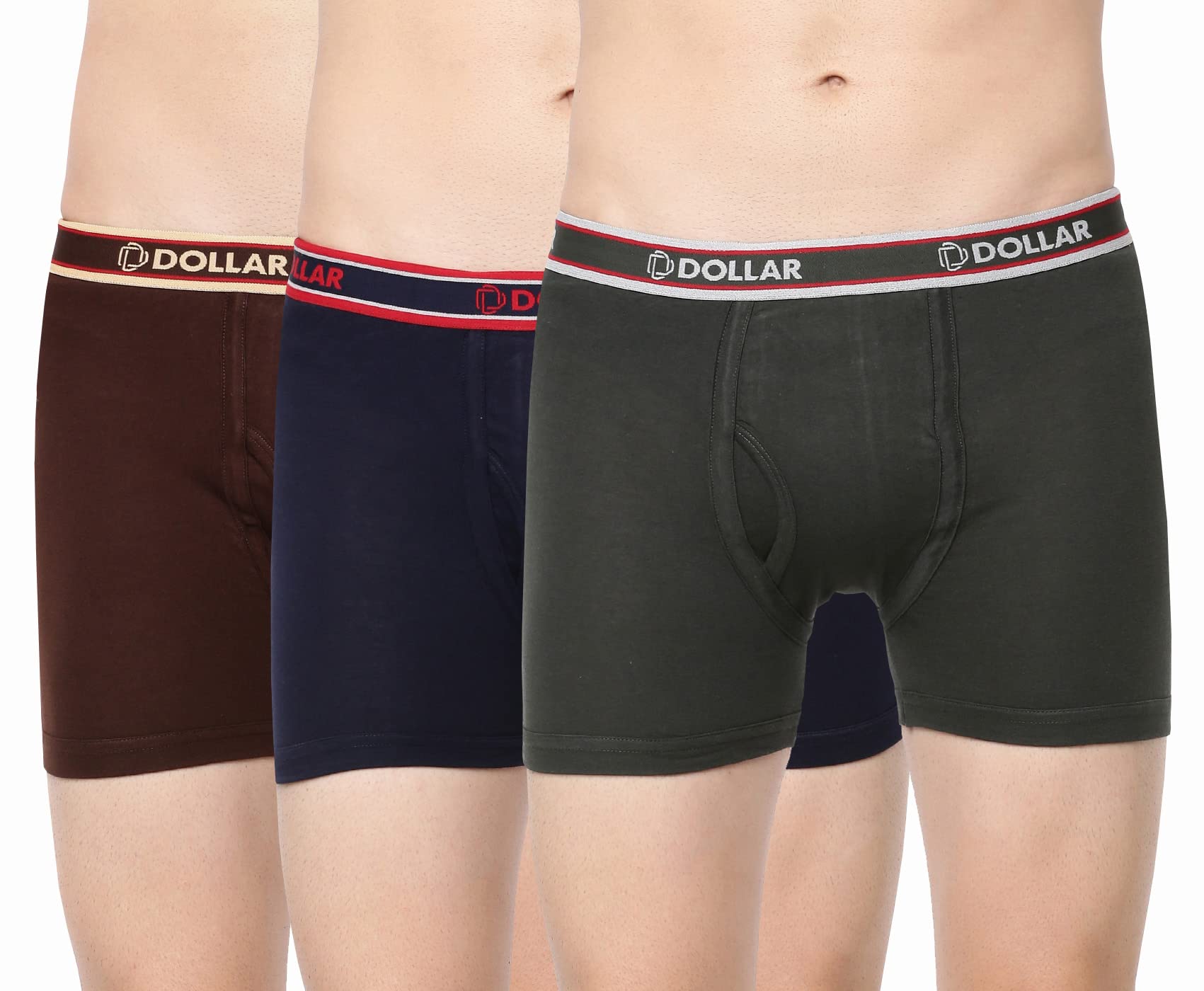 dollar bigboss Men's Cotton Long Trunk T/E Regular Solid-picture-44