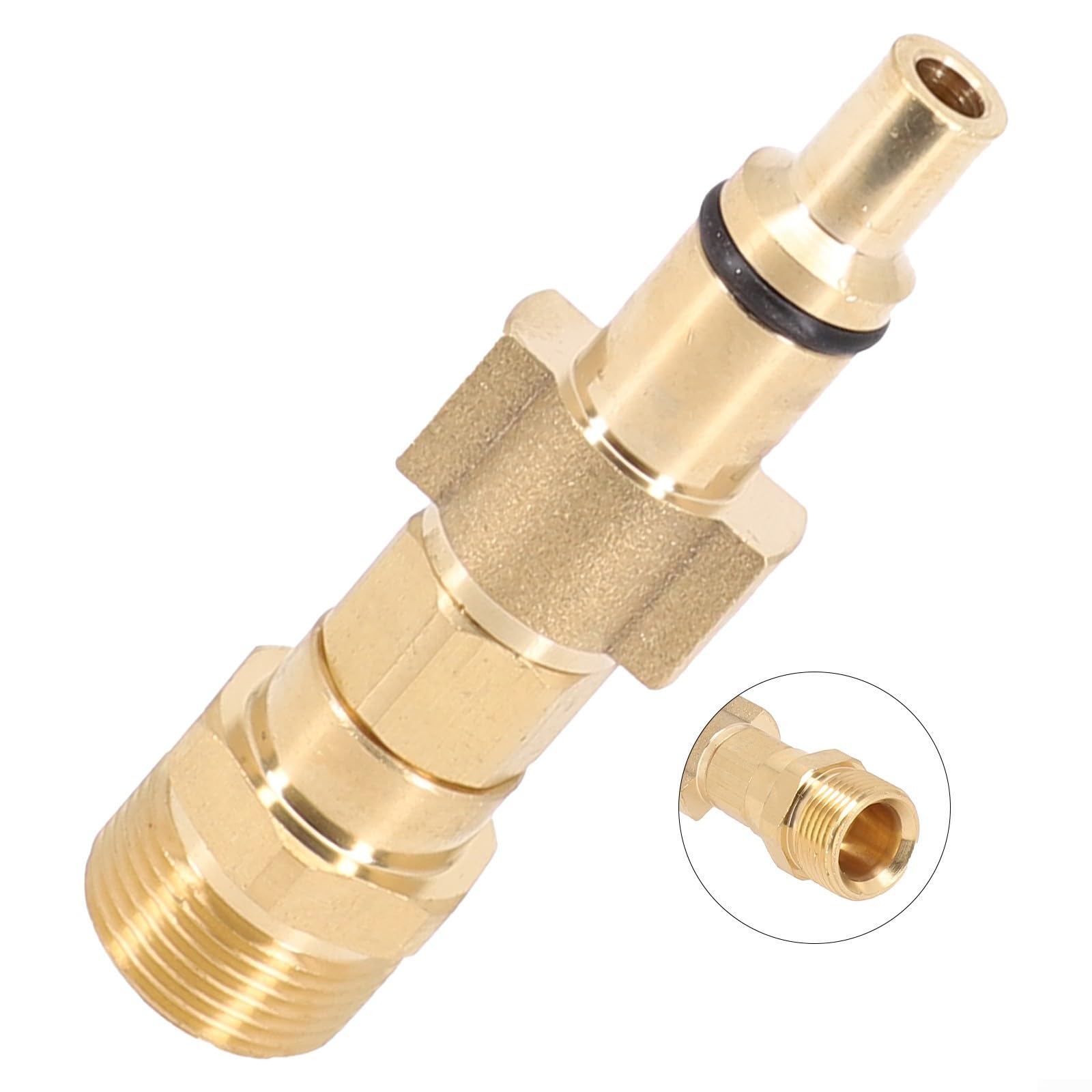 Bayonet Adapter for Pressure Washers Compatible with For LAVOR and For Parkside, Reliable Performance at 2000 PSI