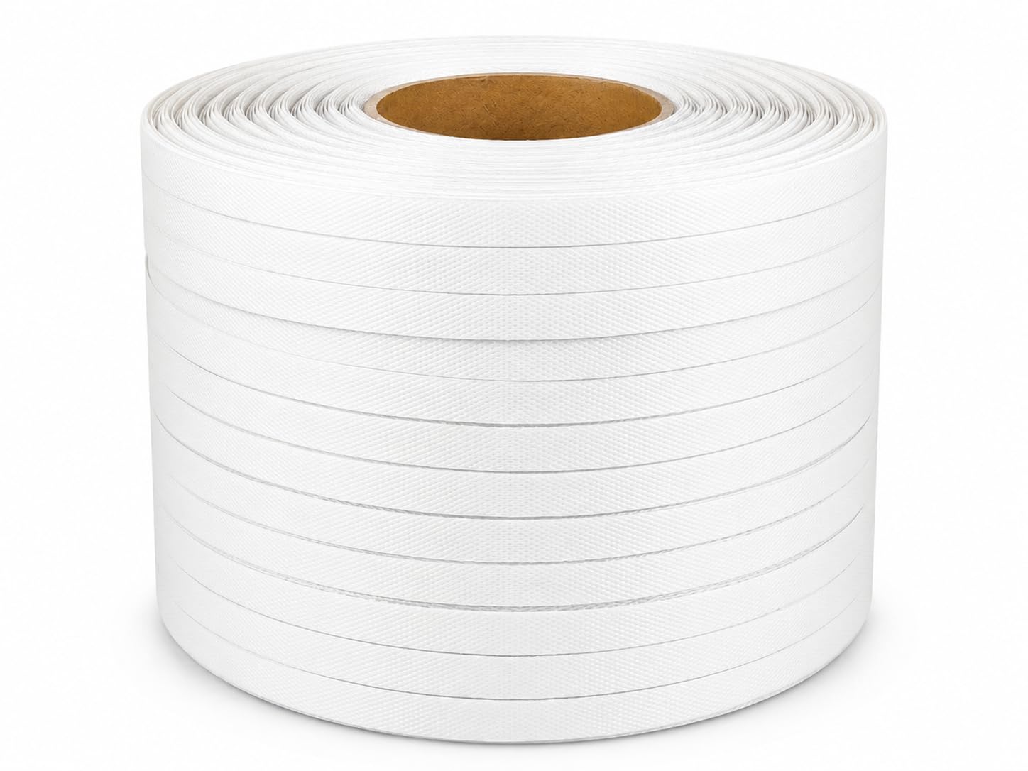 Heavy-Duty Woven Polyester Strapping Roll, 12 mm, 1 kg, for Bundling and Securing Cartons and Boxes-image-6