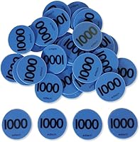 Inspirational Classrooms 3125509 "Place Value Thousands Counters Educational Toy (Pack of 100)