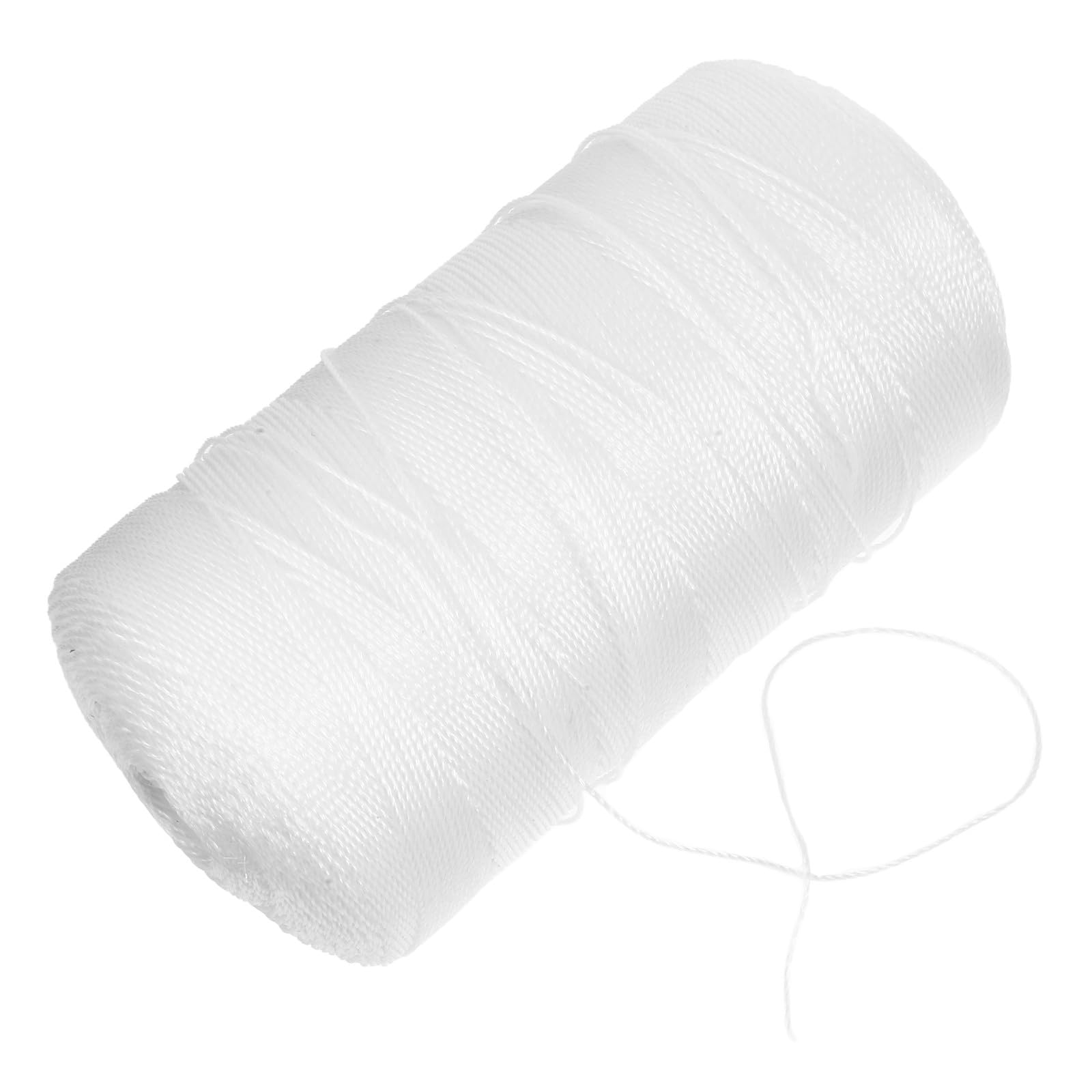 GALPADA Corde en PE Blanche Résistante la Rupture pour Jardinage, Ficelle Multi-brins Haute Résistance pour Plantes Grimpantes,