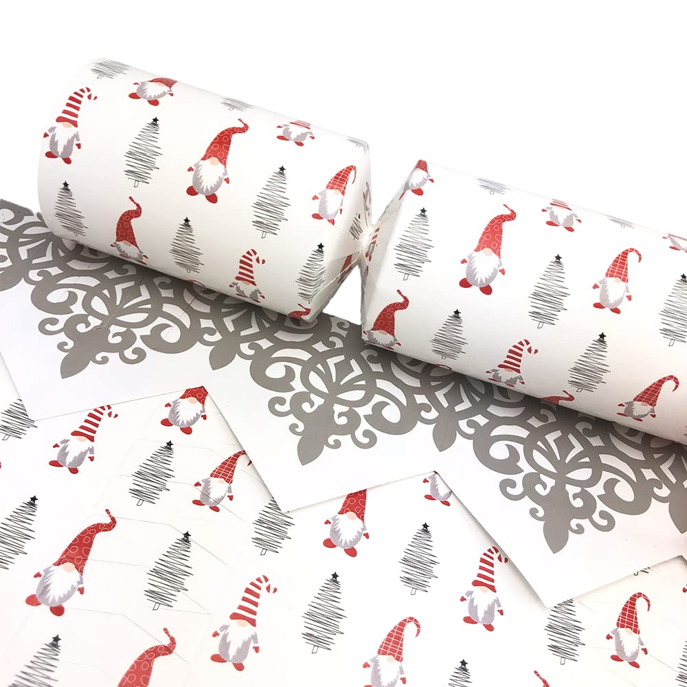 That's Crackers 6 Large Sketchy Christmas Gonks Cracker Making Craft Kit - Make & Fill Your Own