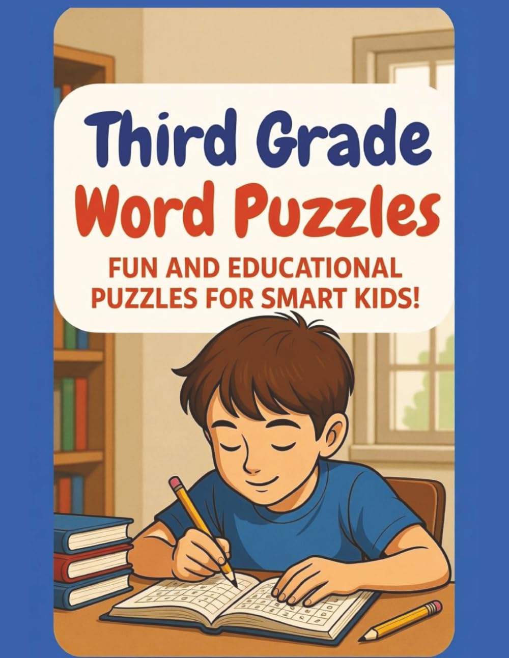 Third Grade Word Puzzles: Word Puzzles with Easy to Read Print about Sight Words, Vocabulary, Spelling and More | 8.5x11 inches, 240 pages | 100+ ... for Teachers, Parents, and Young Learners