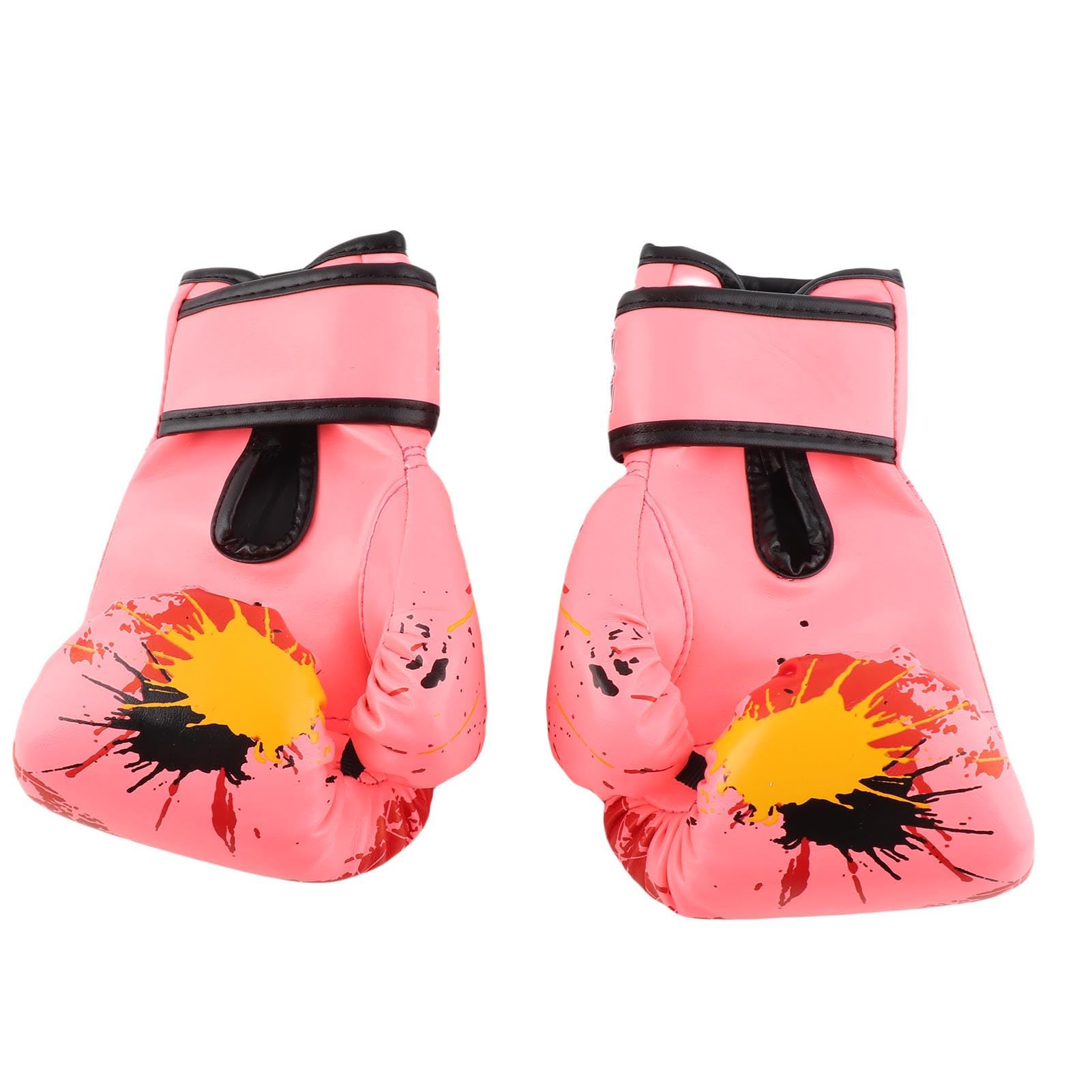KIMISS Kids Boxing Training Gloves, PU Leather Training Gloves for Girls & Boys, Breathable Kids Grappling Gloves Fit for 2-11 Years Old, Boxing