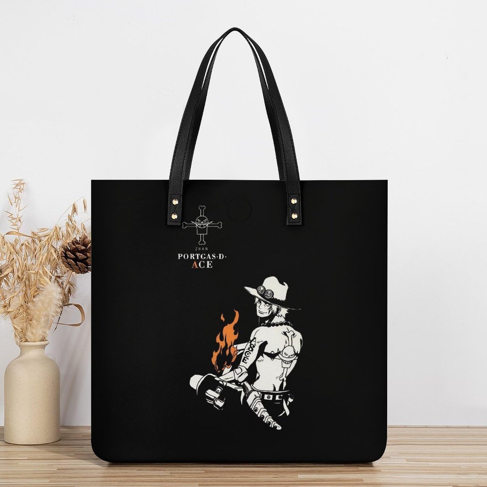 Amazon.co.jp: ワンピース ONE PIECE ポートガス・D・エース トート
