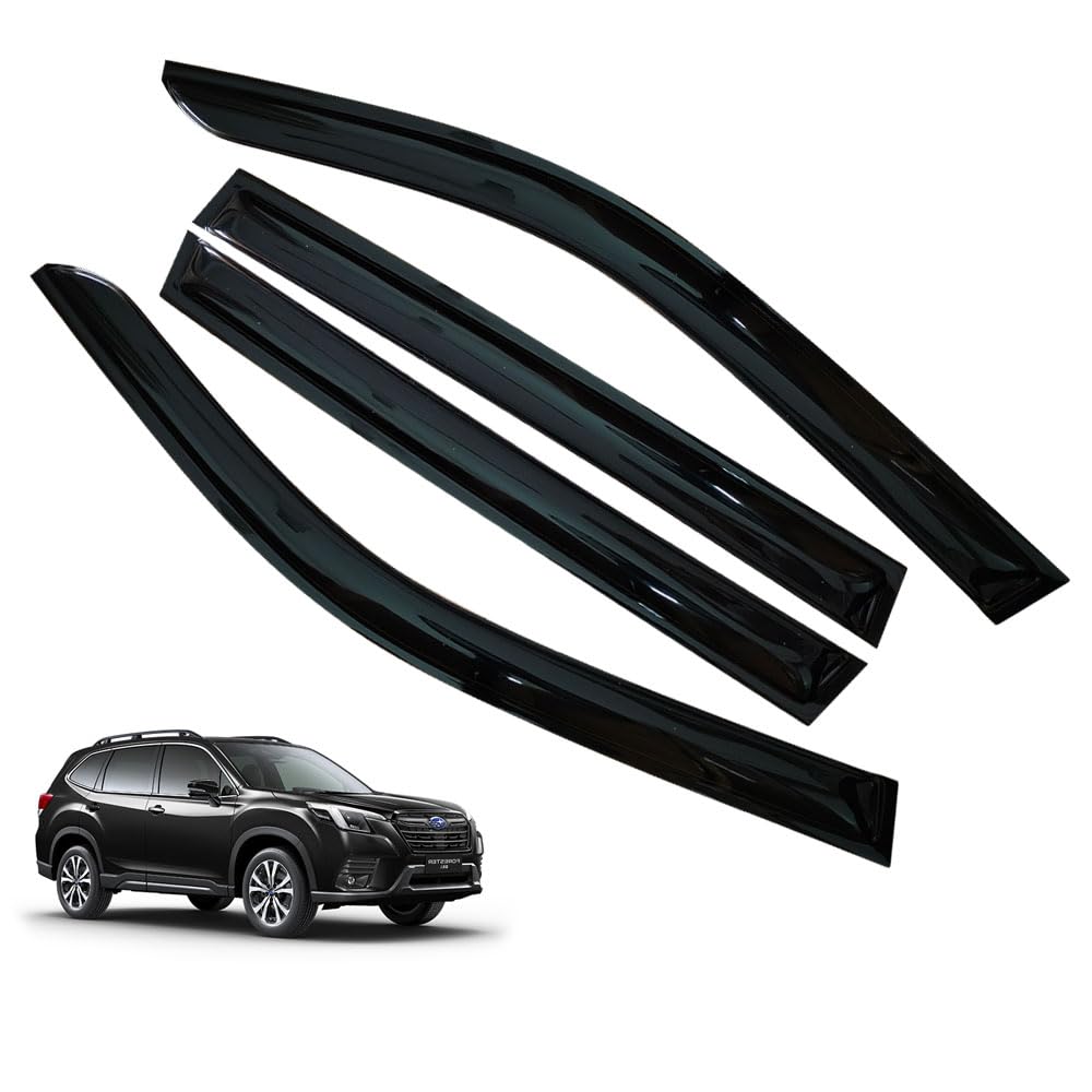 Window Visors Rain Guards for Subaru Forester 2025 Accessories, Wind Deflectors Vent Shades for Subaru Forester