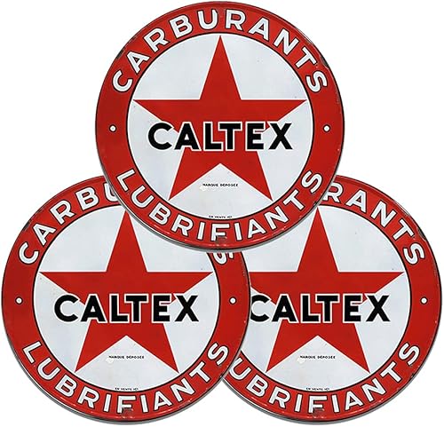 Miniatura 264 de Brotherhood Letrero de gas vintage de reproducción de letreros de metal vintage, letrero redondo de metal para garaje y hogar, 8 pulgadas de Nourse