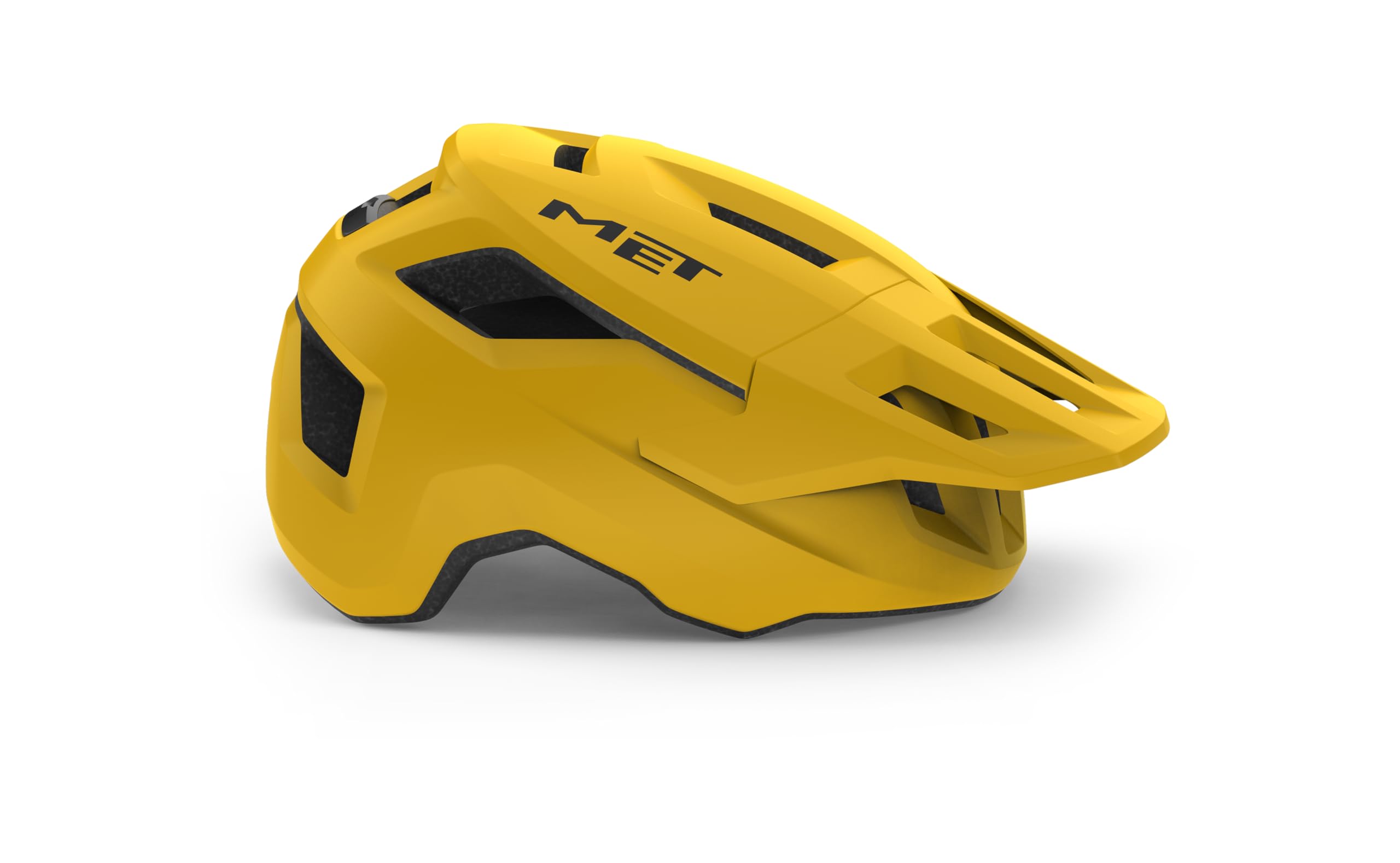 MET Shelter MTB Casco Ciclismo, Giallo Bruciato Opaco, Taglia 58-61C,