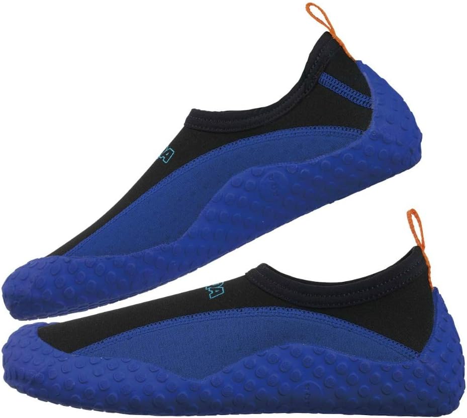 AQA KW4472N Marine Sports Shoes, Unisex, Snorkeling Shoes 3, Khaki/Black (48)