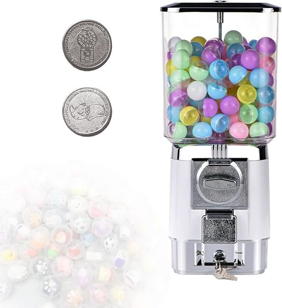 Amazon.com: DzkZen Toy Vending Machine Dispenser, Capsule Vending ...