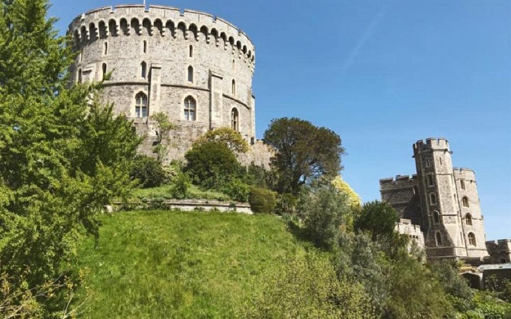 Haeran River Clear Berkshire Windsor Castle Uk Full Drill Diy 5D Diamond Painting By Number Unique Kits Home Wall Decor Crystal
