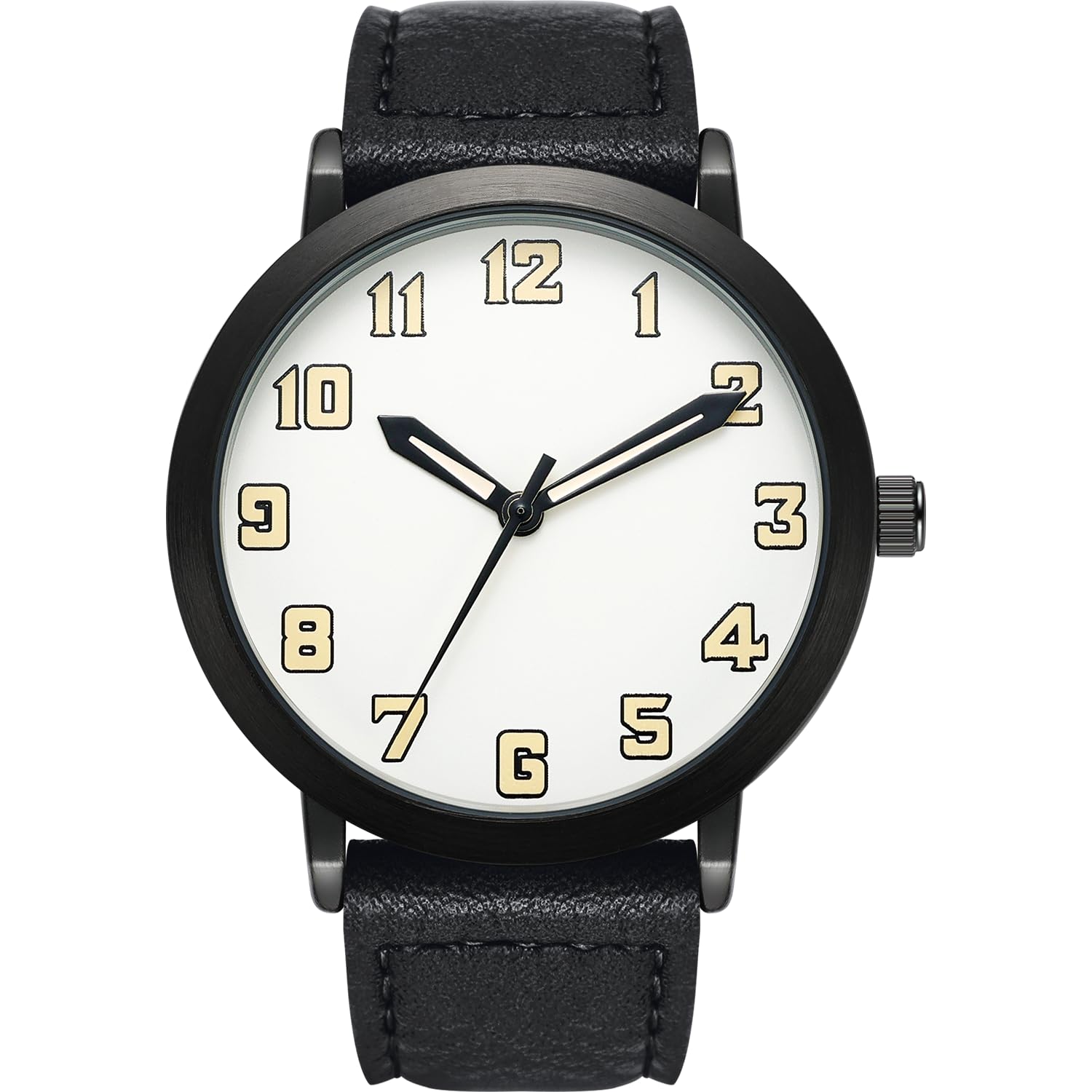 Orologi Da Polso,Calendario Secondi Orologio Da Uomo Piccolo Quadrante