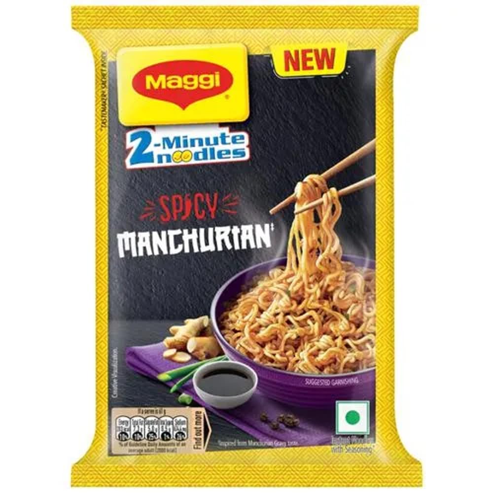 Maggi 2 Minute Spicy Manchurian Noodles 61g Pack