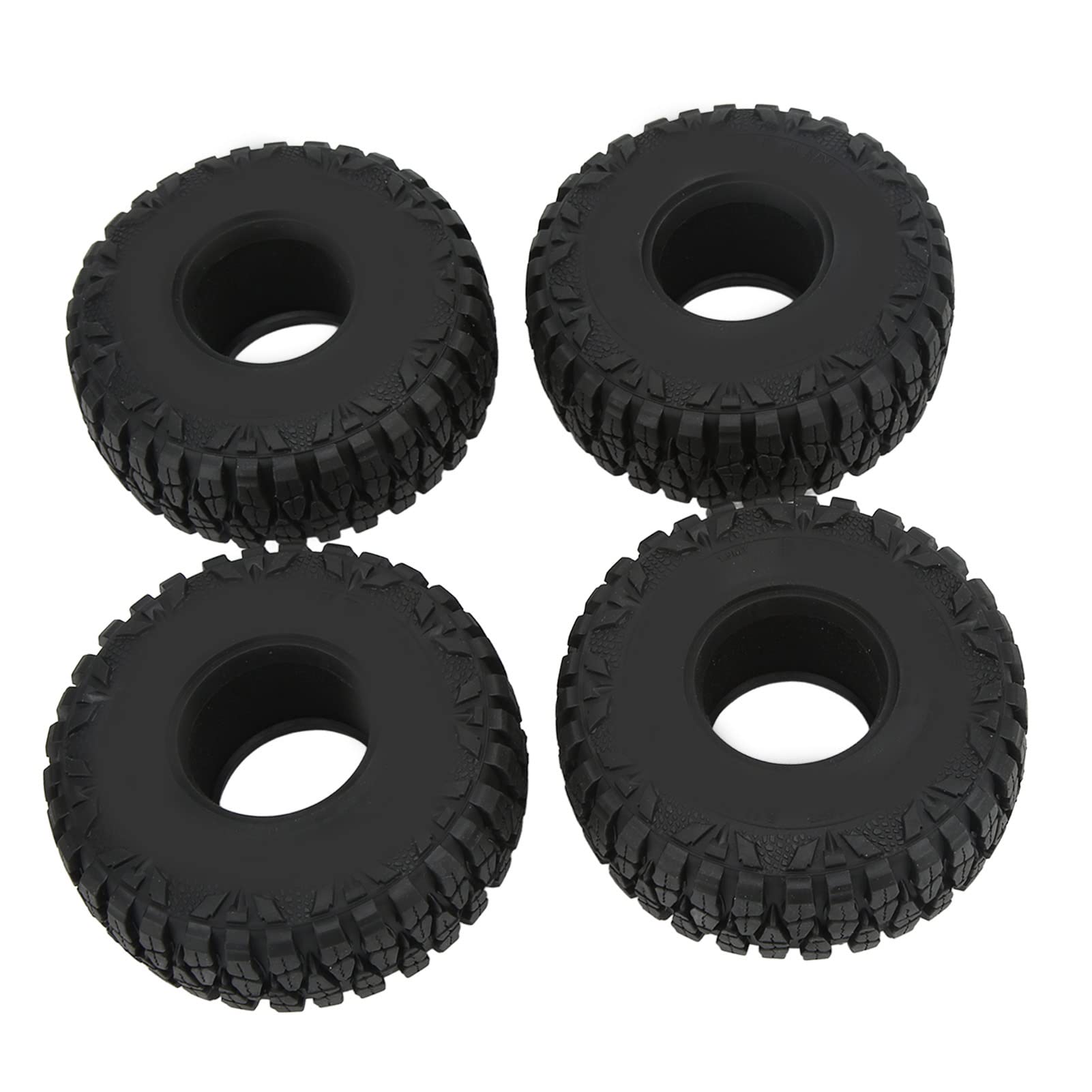 RC Crawler Opony 1,9 cala Wysoka wydajność gumowa opony zamienne dla Traxxas Hsp Axial SCX10 D90 HPI Black 4 szt.