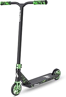Chilli Pro Scooter Reaper Reloaded V2 High-End Stunt Scooter High-End Street Scooter for Experienced Riders Total Height of 85 cm 120 mm PU Wheels with ABEC 9 Bearings Green