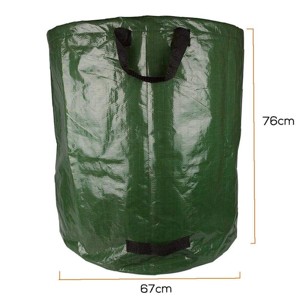 LYVQZPWLRGarten Müllsäcke, Nider Set mit 3 Gartenabfallsäcken, robust, großer Gartensack