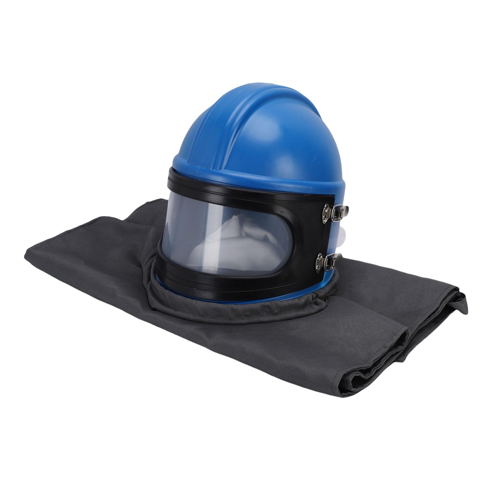 Jeffergarden Chorro de con Protector de Hombro, Equipo de Seguridad ABS, Suministro de Aire Ajustable para Proyectos Pesados ​​en Condiciones Difíciles