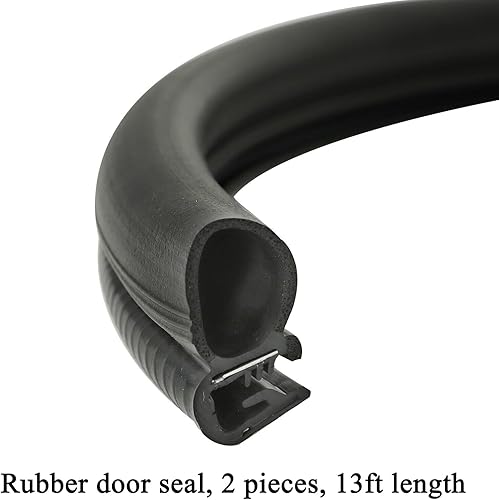 Miniatura 7 de Kit de burlete de goma para ventana de puerta delantera, compatible con Chevy C10 C20 C30 K10 K20 K10 K20 K30 R1500 R2500 R3500 GMC Suburban C1500