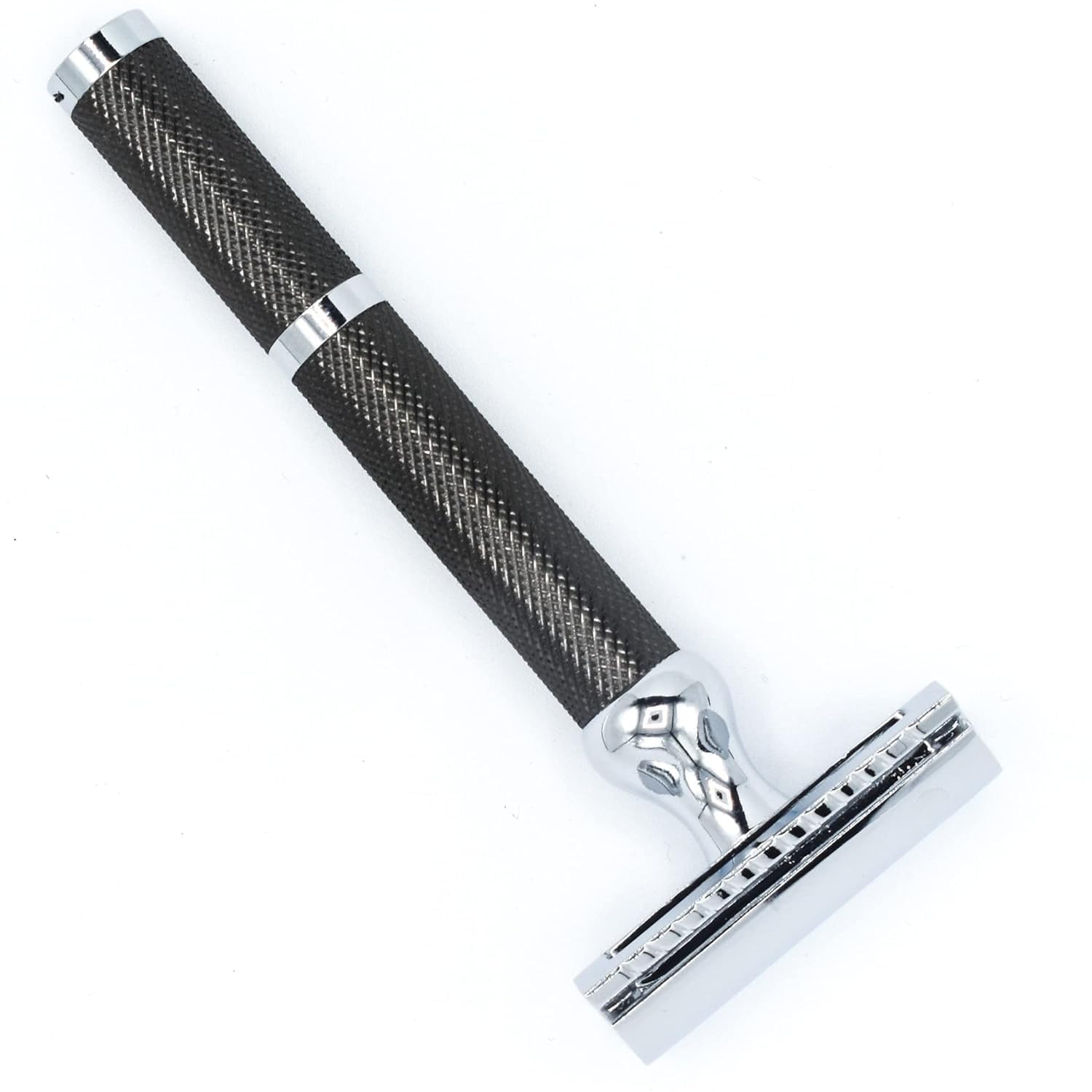 Parker zestaw do golenia 71R Deluxe Pędzel z czystą szybkością, chromowany uchwyt, maszynka do golenia Parker Double Edge i 5 wkładów do żyletek Parker Premium Double Edge