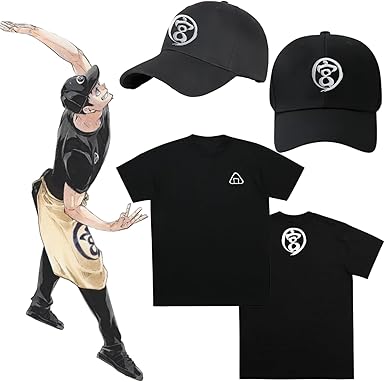ハイキュー　おにぎり宮　エプロン、帽子セット Amazon | ハイキュー コスプレ衣装 宮治 Tシャツ エプロン 帽子