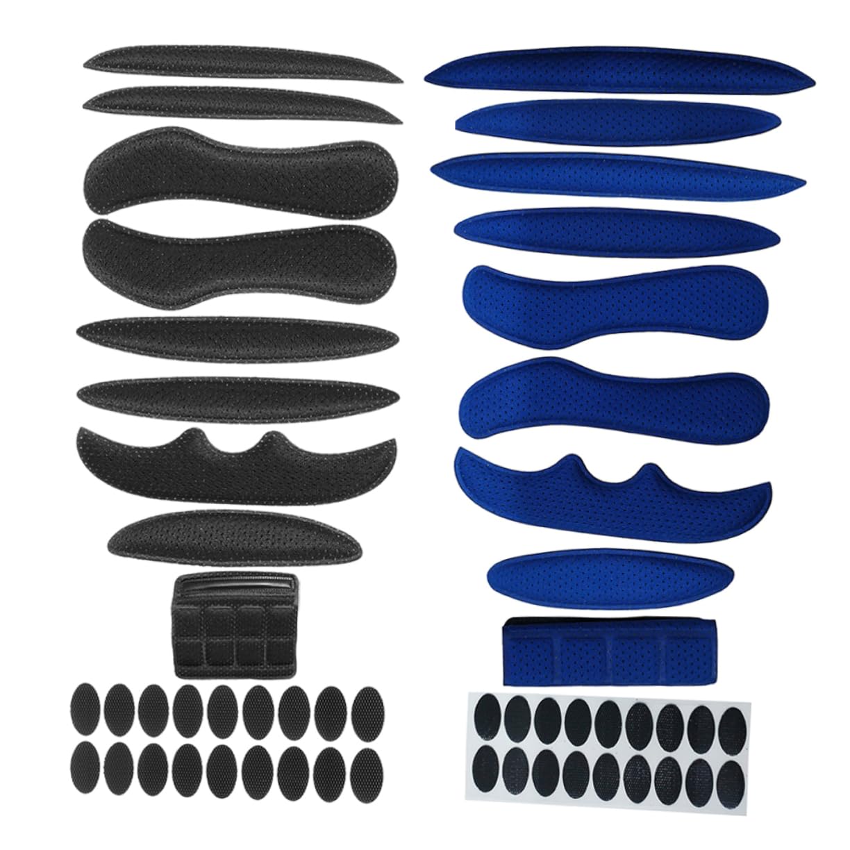 GALPADA 2 Sets Bike Helmet Liner: Breathable Drying Sweat Absorbing Cushion Pad for Comfortable Long Rides for Cycling and