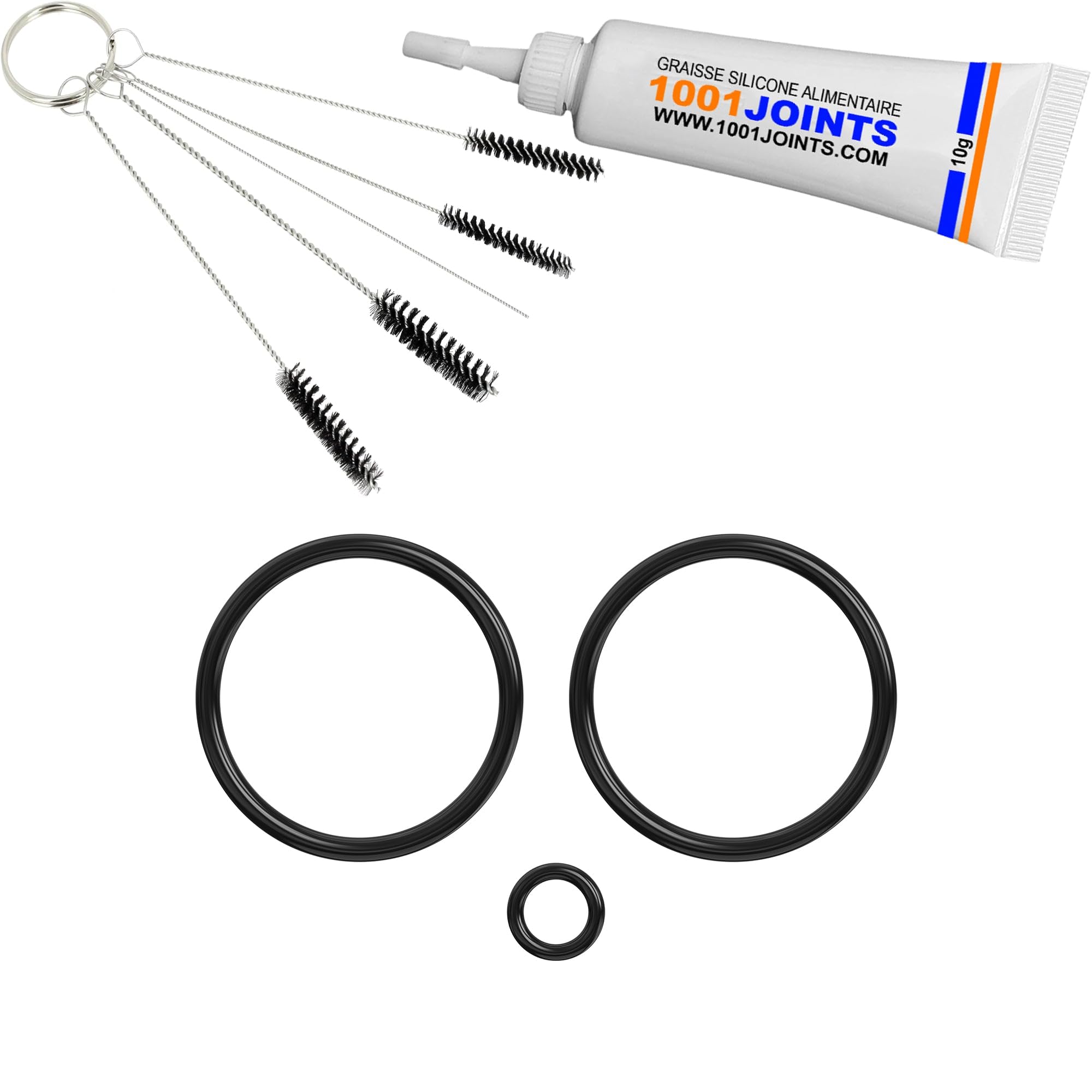 Kit de 3 Joints d'Entretien pour Piston de Machine à Café