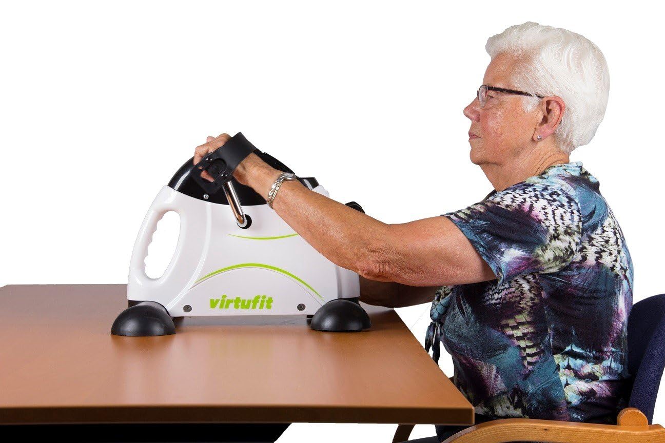 VirtuFit Rower do siedzenia, trener ruchu/rower (biały v3)