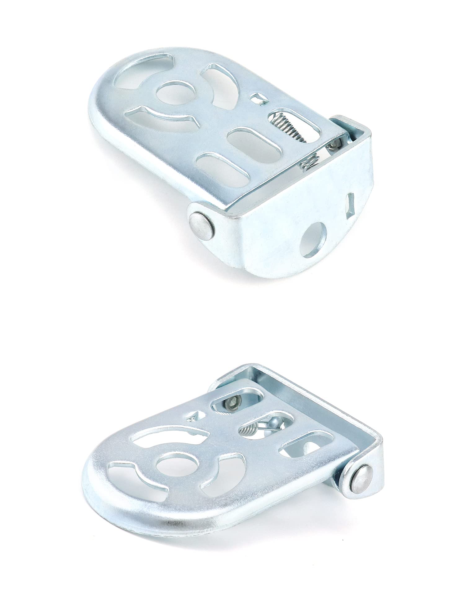 QWORK® 1 Paio Poggiapiedi Posteriori Bicicletta, Poggiapiedi Bici Universale per Sedile Posteriore Bici