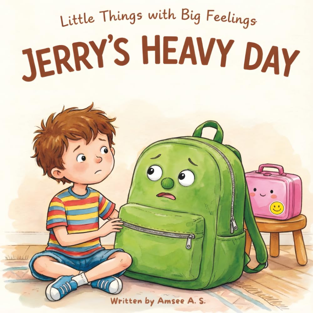 Jerry’s Heavy Day: A Children’s Book About Responsibility, Empathy, and Taking Care of Belongings (Little Things With Big Feelings, Book 1)