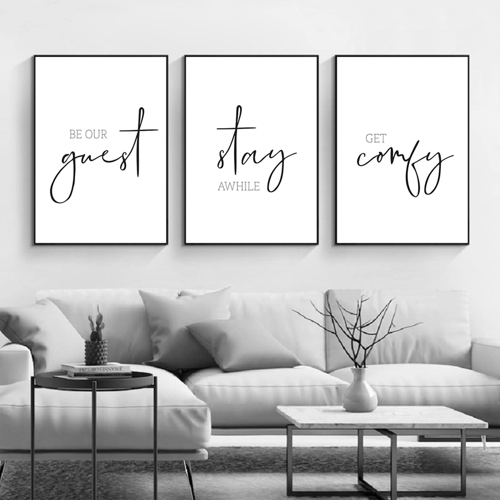 Wallity Be Our Guest Decorazione Parete Noce e Metallo 50x58cm Offerta