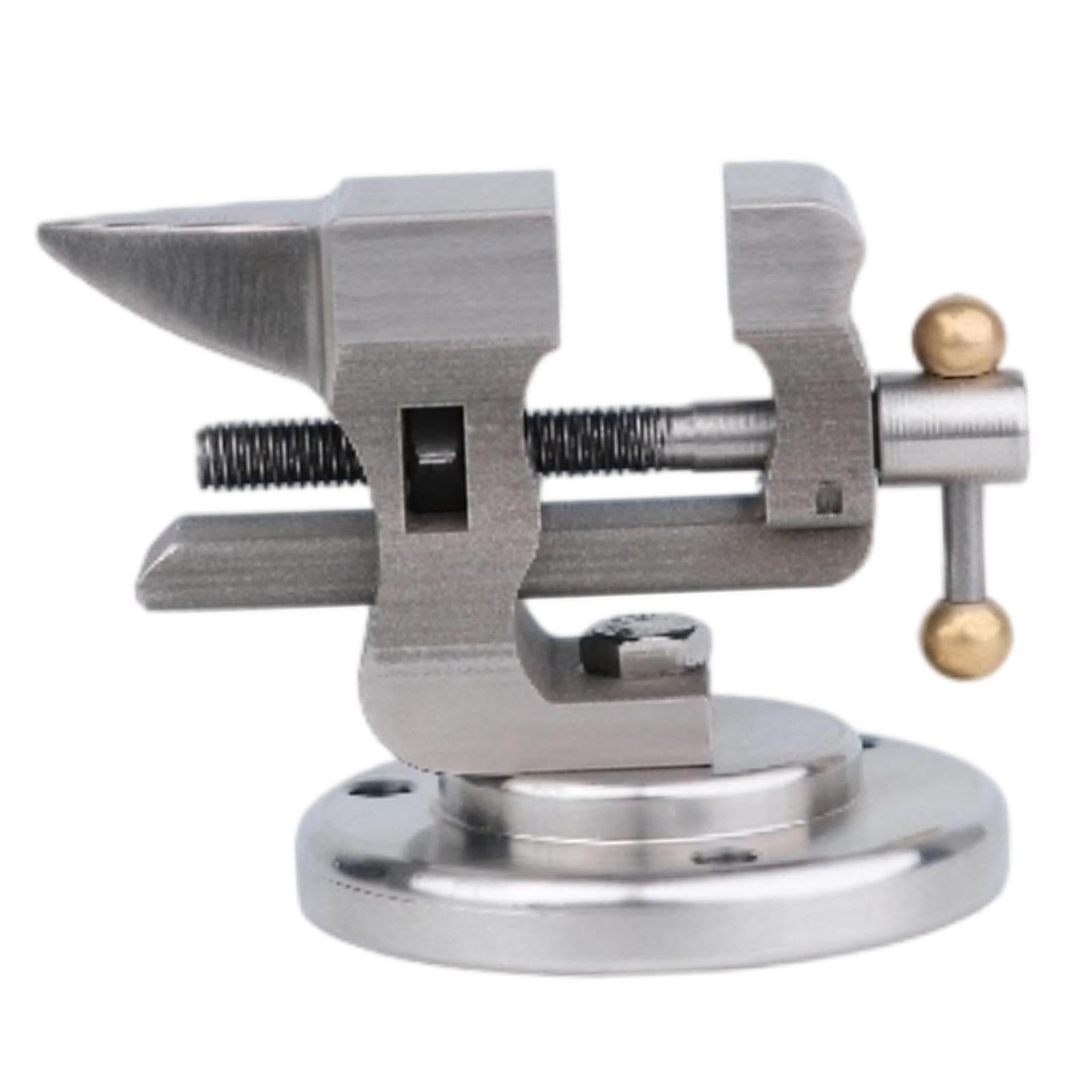 Qianly Mini Morsa Da Banco Leggera con Base per Lavori Fai Da Te, Utensili