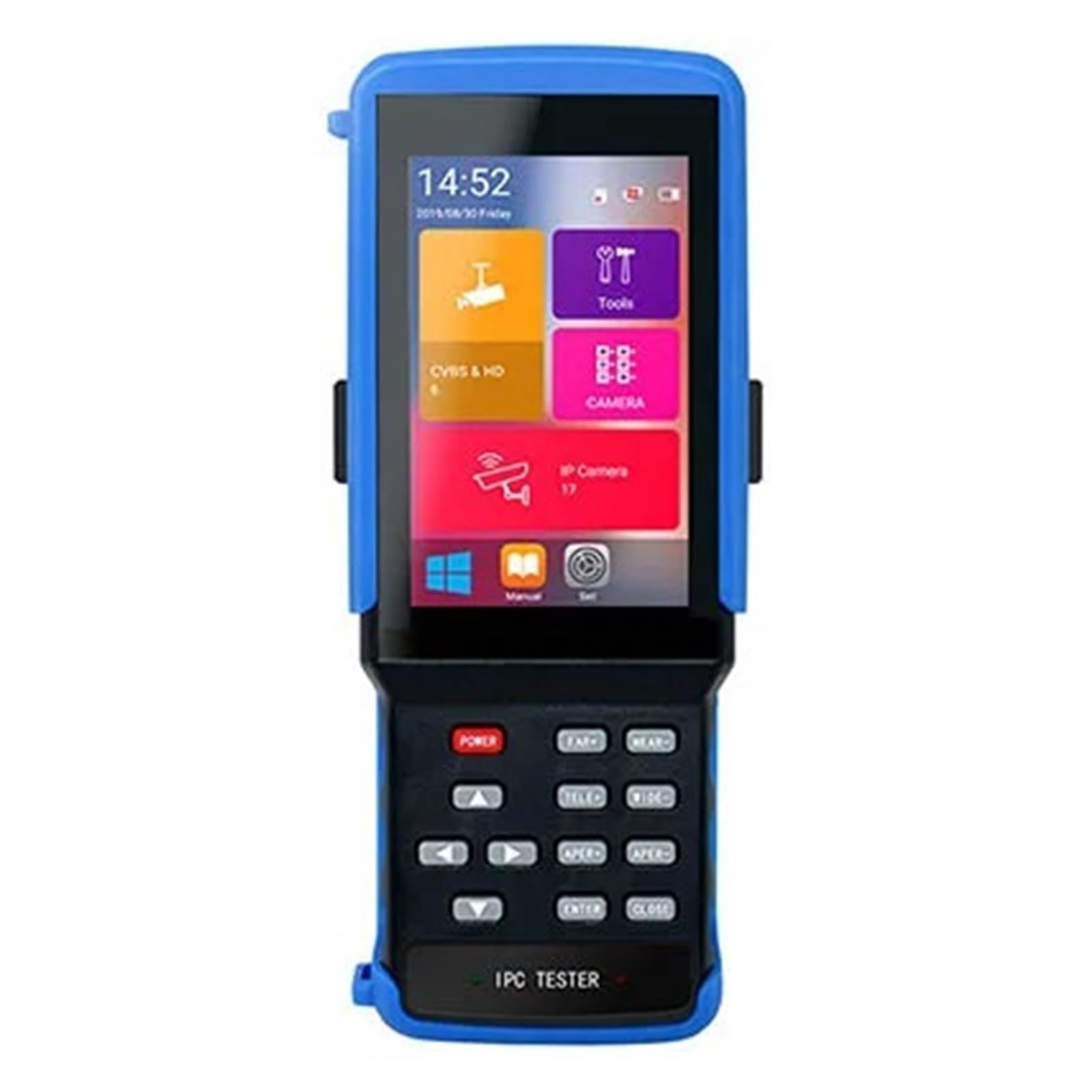 Tester CCTV IPC9310SN Display Da 4,5 Pollici Touch Screen Tester For Telecamera Strumento RS485 Controllo PTZ POE UTP Tester For Cavi Strumento For Test Telecamera IPC rileva telecamere di rete(Tester