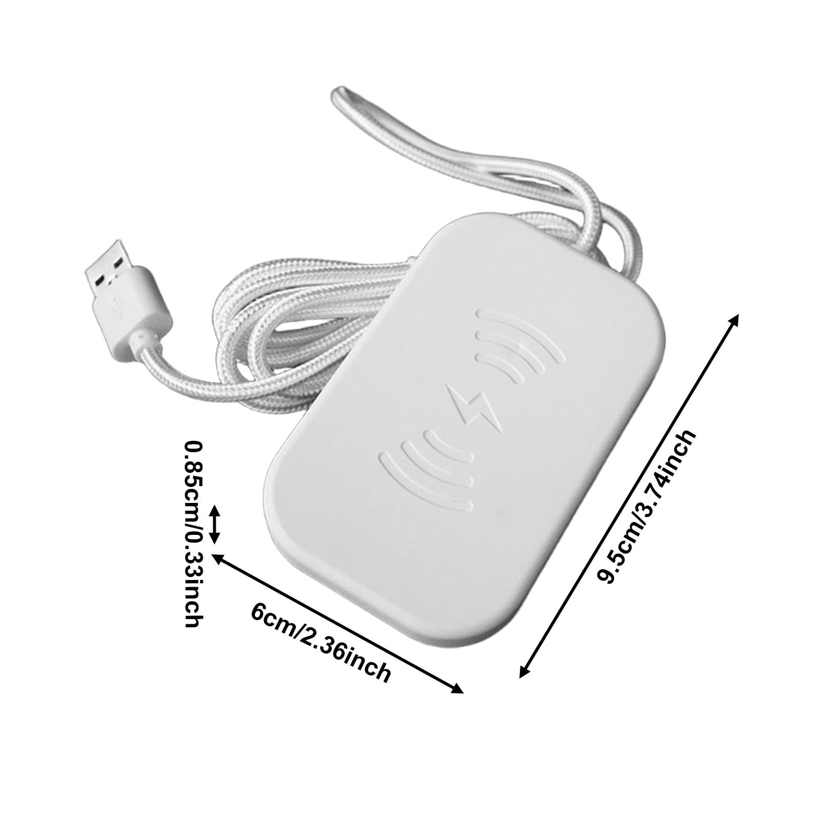 Base de transmisor de bomba inalámbrica de repuesto para fuente de agua para mascotas (cable de 143 cm)