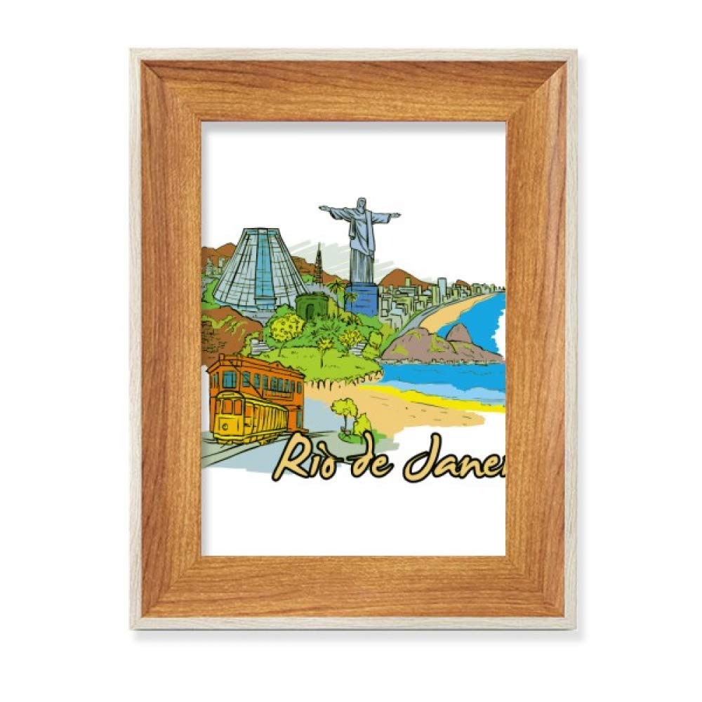 Cadre de photo en bois Rio de Janeiro pour sublimer vos clichés de voyage oubliés