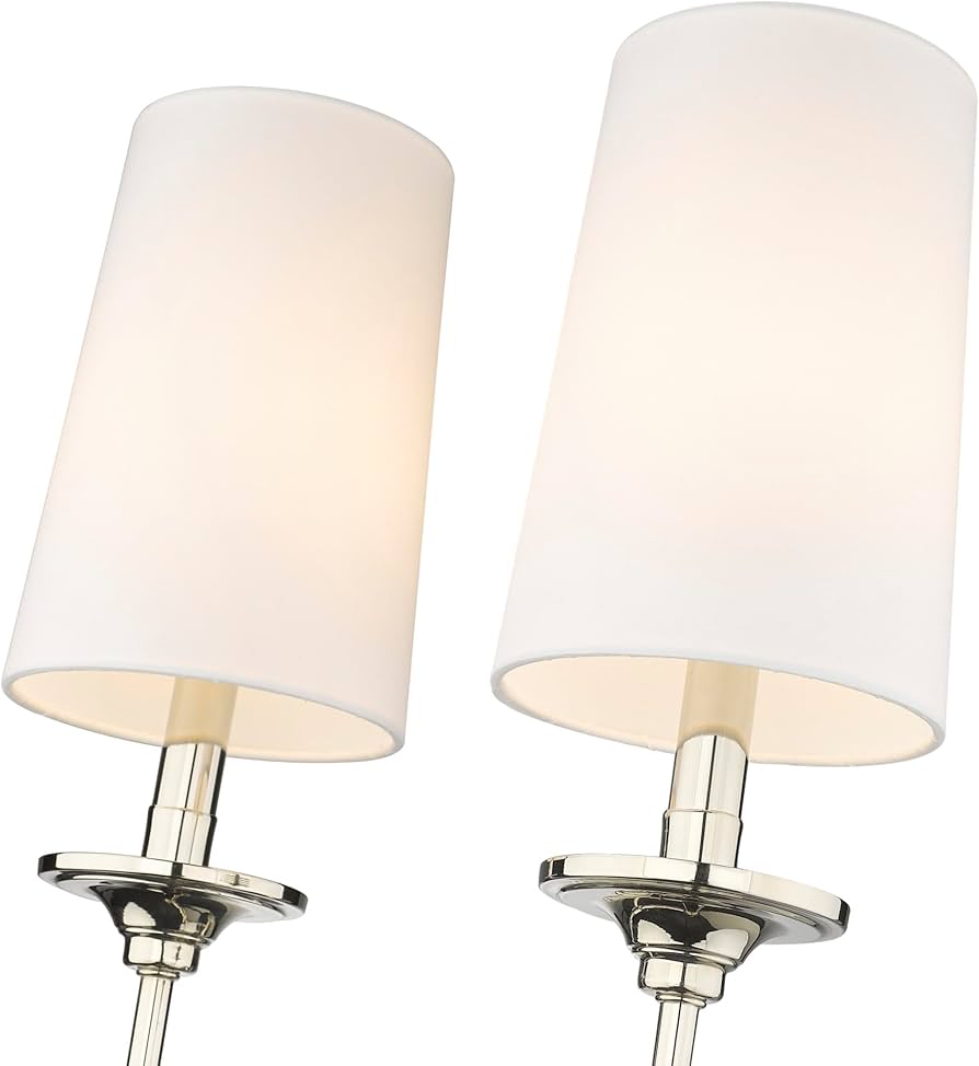 Z-Lite 3033-2S-PN Emily Wall Sconce, 2-Light 120 Total Watts