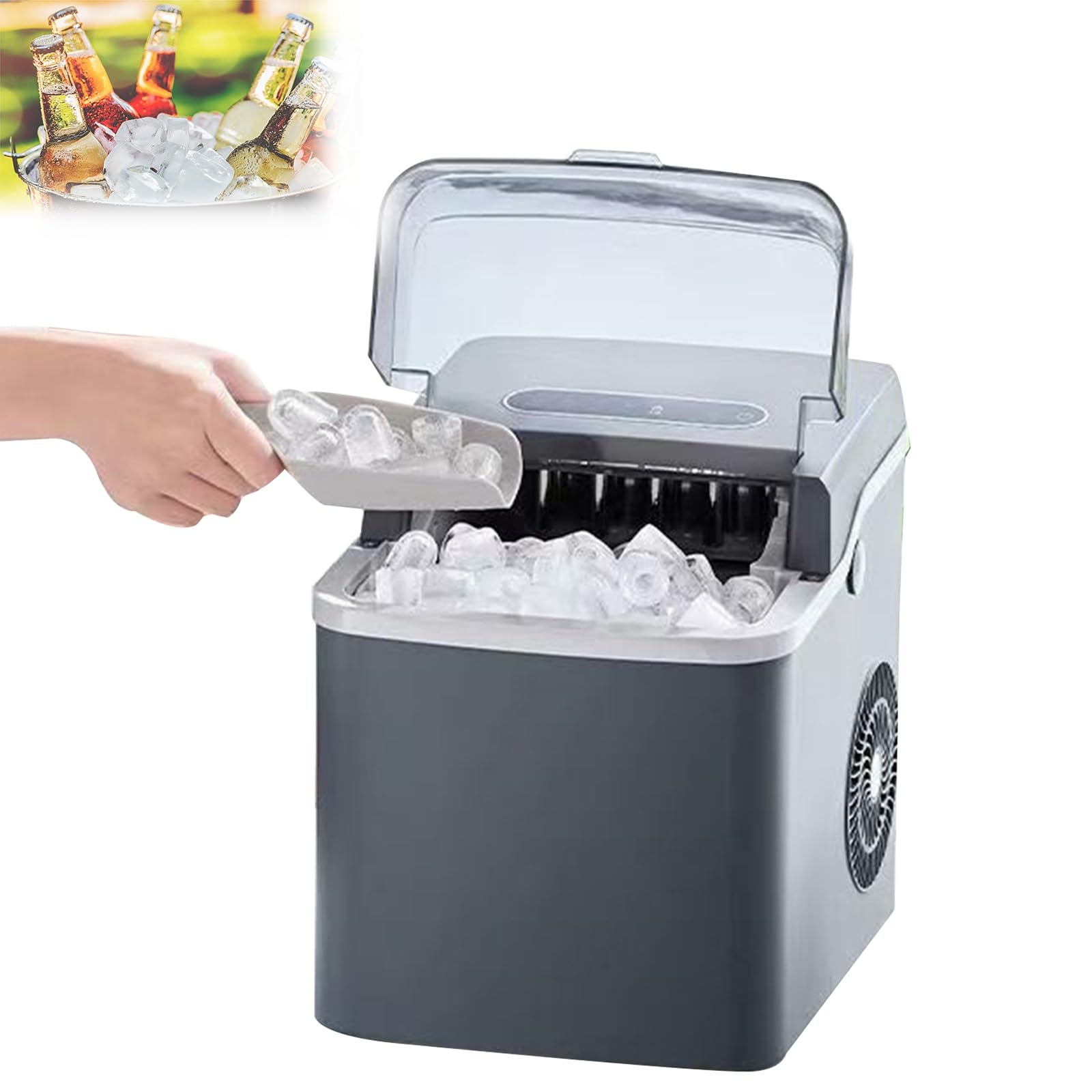 Machine à glaçons pour des cocktails parfaits et soirées réussies à la maison