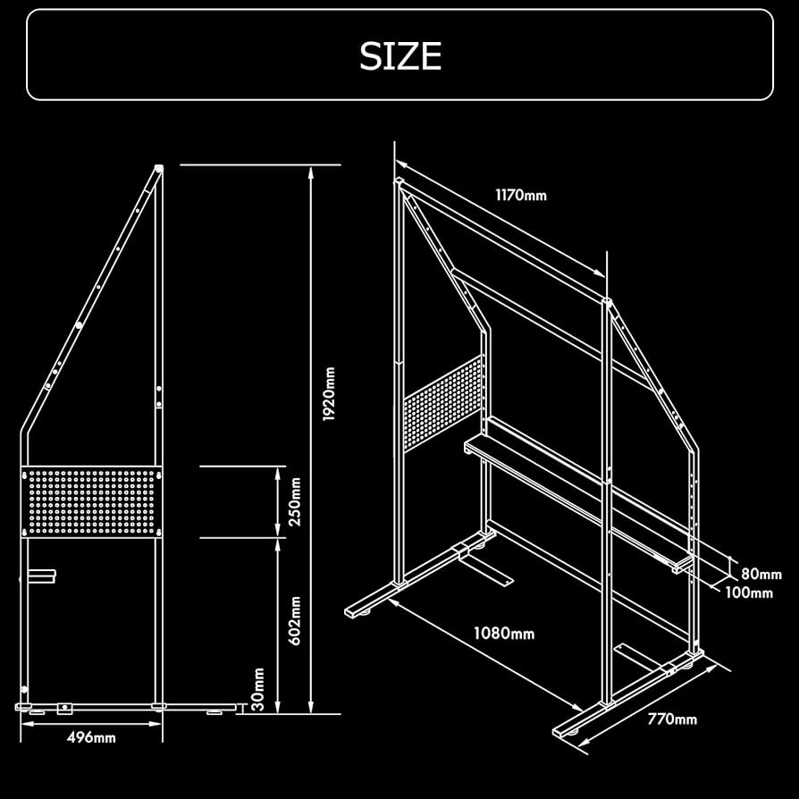 Amazon.co.jp: Bauhutte ( バウヒュッテ ) ベッドハンガーラック 小棚 Amazon.co.jp: Bauhutte ( バウヒュッテ ) ベッドハンガーラック 小棚