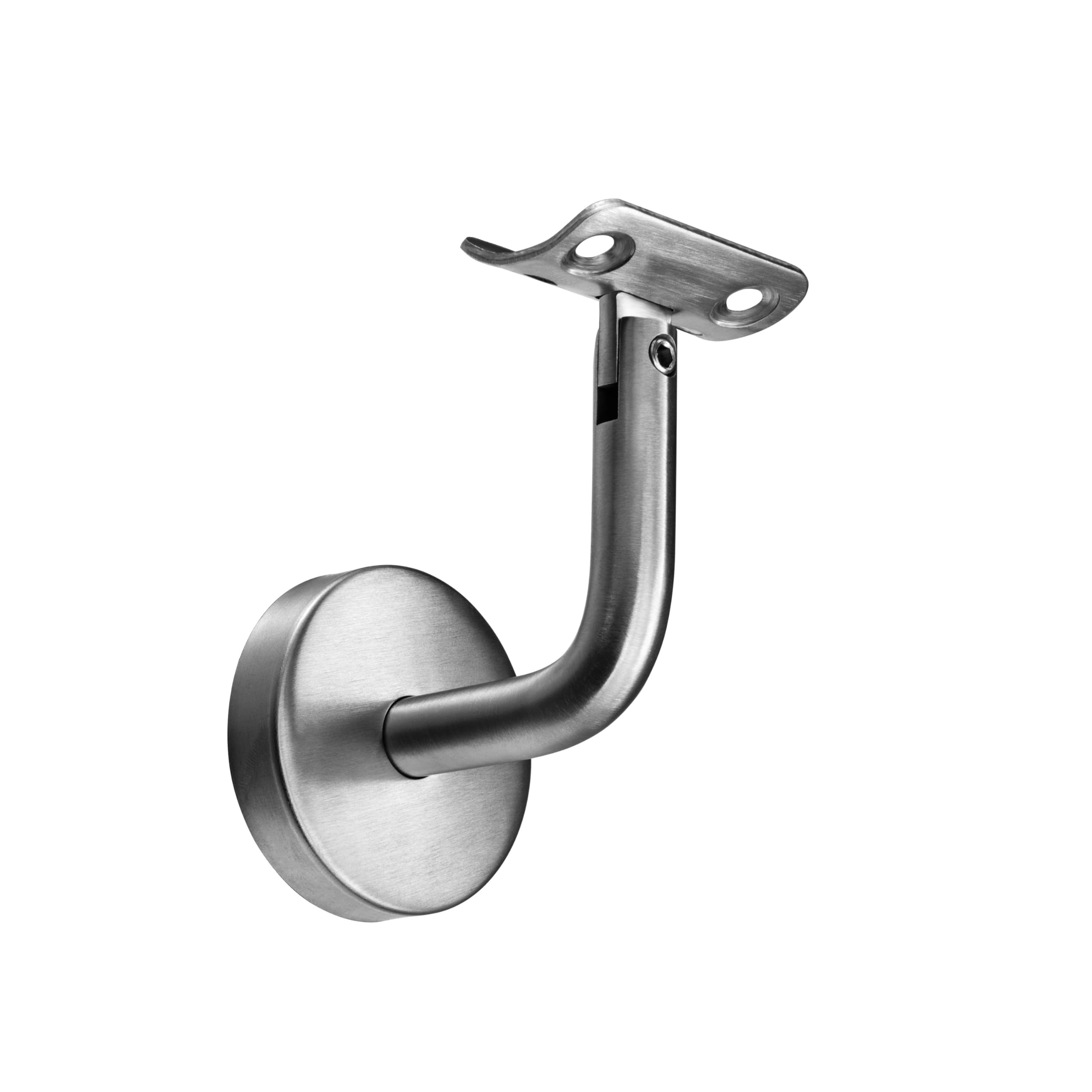 AICA Barandilla de acero inoxidable 304, pasamanos de pared, para exterior e interior, longitud: 180 cm