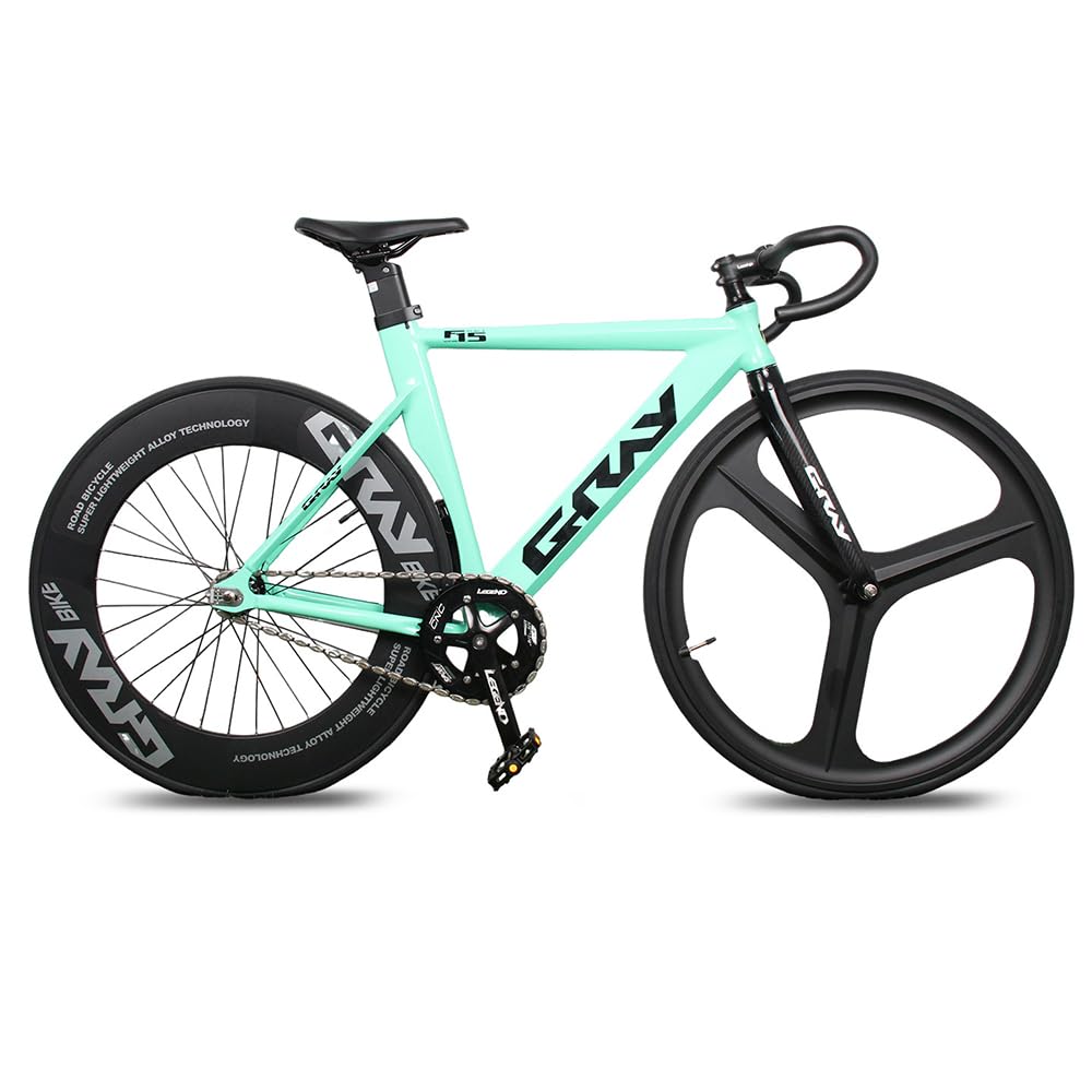 Amazon | Tcrciuk ピストバイク 固定ギア 自転車 本体 700C 6061アルミ